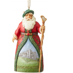 Celtic Christmas Greetings Ornament by Jim Shore